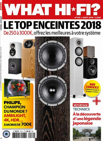 What Hi-Fi France - Août 2018