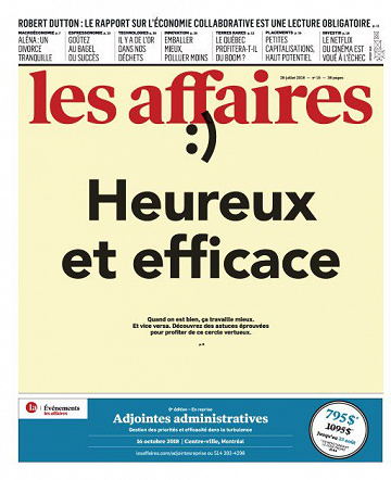 Les Affaires - 28 Juillet 2018