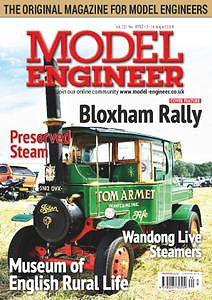 Model Engineer – 03 August 2018