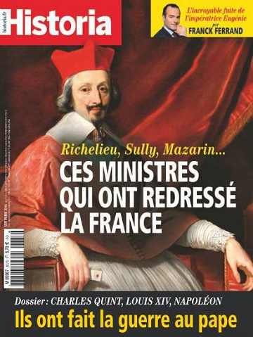 Historia - Ces ministres qui ont redressés la france