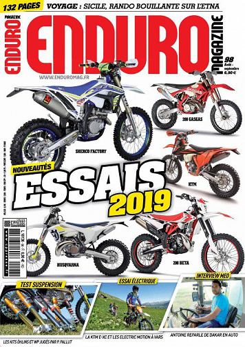 Enduro Magazine - Août-Septembre 2018