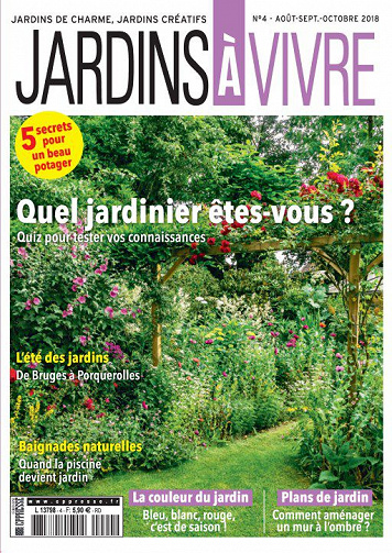 Jardins à Vivre - Août-Octobre 2018