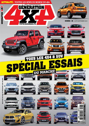 Génération 4x4 - Août-Septembre 2018