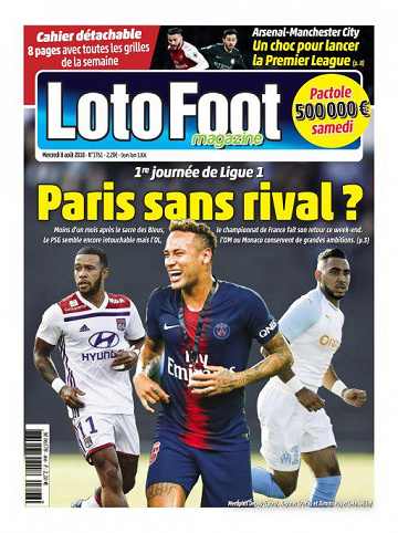Loto Foot - 8 Août 2018