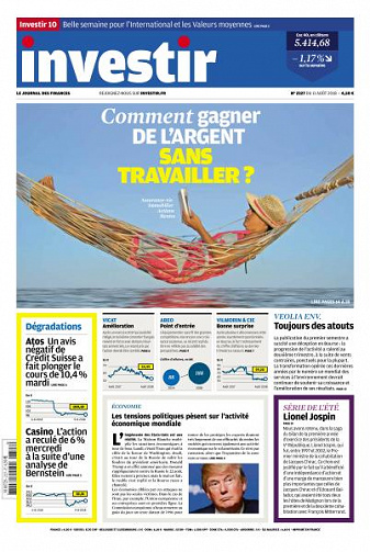 Investir - 11 Août 2018