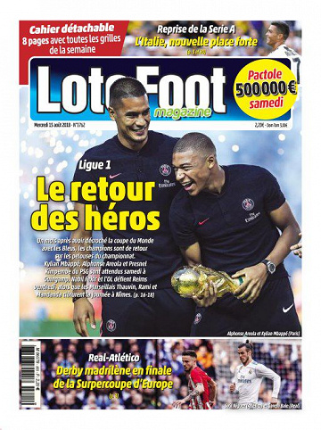 Loto Foot Magazine - 15 Août 2018