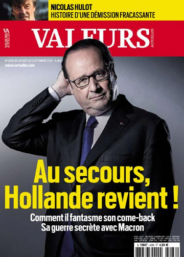 Valeurs Actuelles - 30 Août 2018