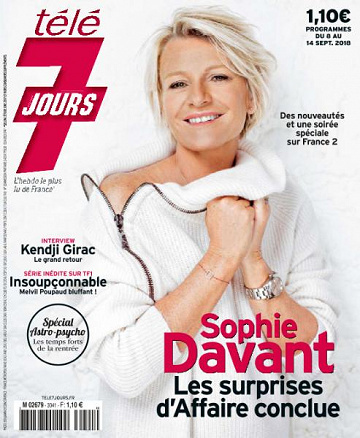 Télé 7 Jours - 8 Septembre 2018