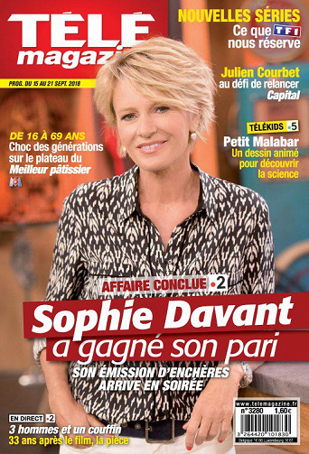 Télé Magazine - 15 Septembre 2018