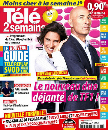 Télé 2 Semaines - 15 Septembre 2018