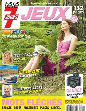 Télé 7 Jours Jeux - Septembre-Octobre 2018