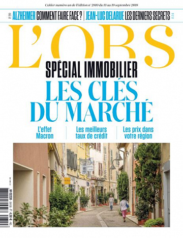 L’Obs - 13 Septembre 2018