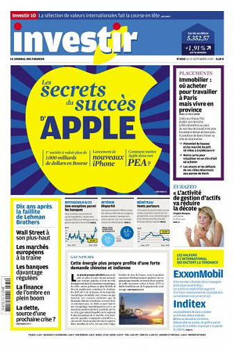 Investir - 15 Septembre 2018