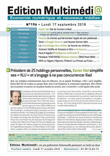 Édition Multimédia - 17 Septembre 2018