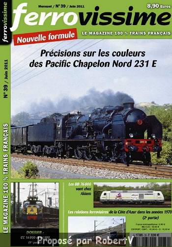 Ferrovissime N°39 - Juin 2011