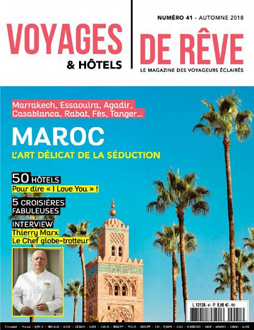Voyages & Hôtels de rêve - Automne 2018