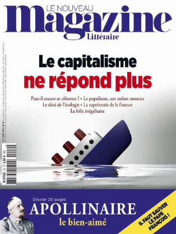 Le Nouveau Magazine Litteraire - Octobre 2018