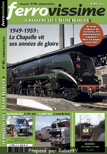 Ferrovissime N°40 - Juillet-Août 2011