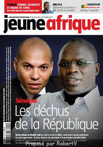 Jeune Afrique N°3009 - 9 au 15 Septembre 2018