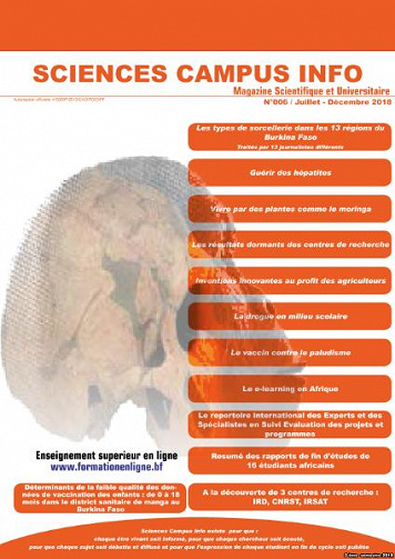 Sciences Campus Info - Juillet-Décembre 2018