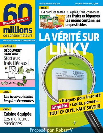 60 Millions de consommateurs N°541 - Octobre 2018