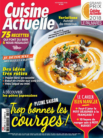 Cuisine Actuelle - Novembre 2018
