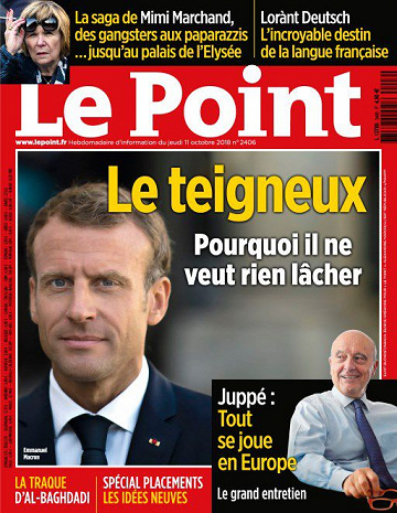 Le Point - 11 Octobre 2018