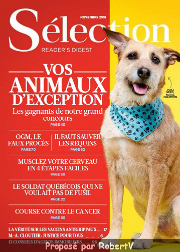 Sélection du Reader’s Digest - Novembre 2018