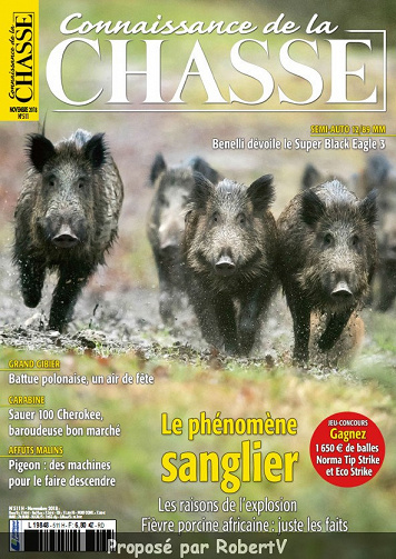 Connaissance de la Chasse N°511 - Novembre 2018