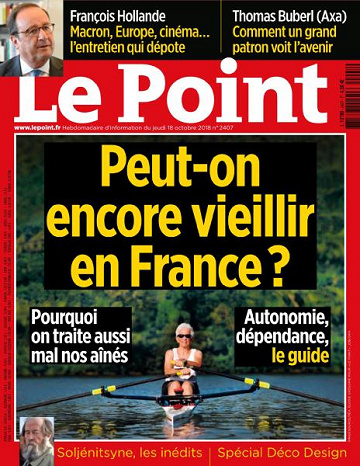 Le Point - 18 Octobre 2018