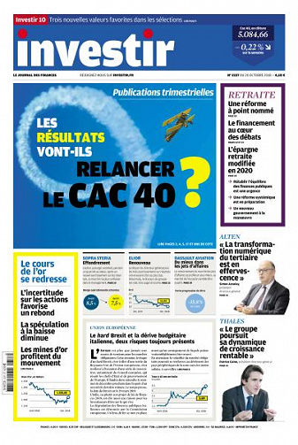Investir - 20 Octobre 2018
