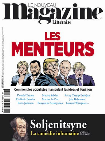 Le Nouveau Magazine Litteraire - Novembre 2018