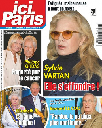 Ici Paris - 31 Octobre 2018