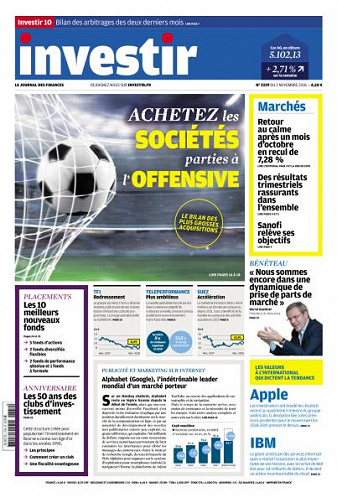 Investir - 3 November 2018