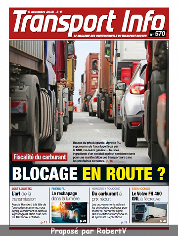 Transport Info N°570 - 9 Novembre 2018