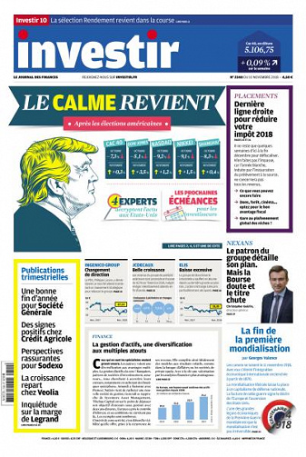 Investir - 10 Novembre 2018
