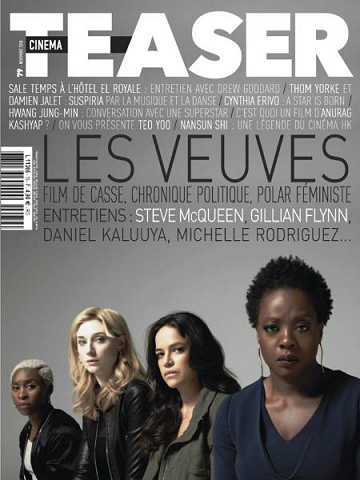 Cinema Teaser - Novembre 2018