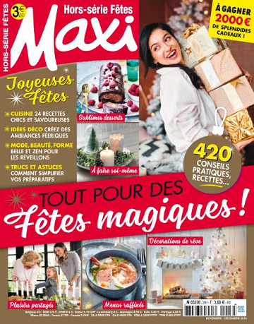 Maxi Hors-Série Fêtes - Novembre-Décembre 2018