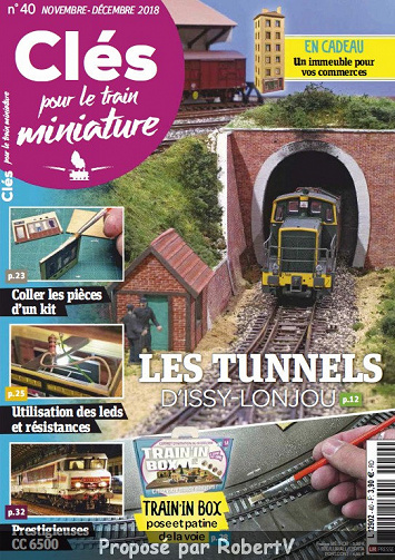Clés pour le train miniature N°40 - Novembre-Décembre 2018
