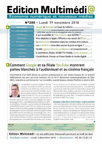 Édition Multimédia - 19 Novembre 2018