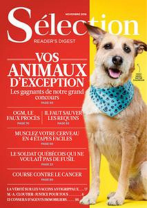 Sélection du Reader’s Digest Canada - Novembre 2018