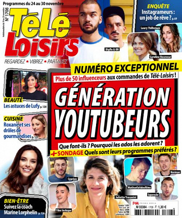 Télé Loisirs - 19 Novembre 2018