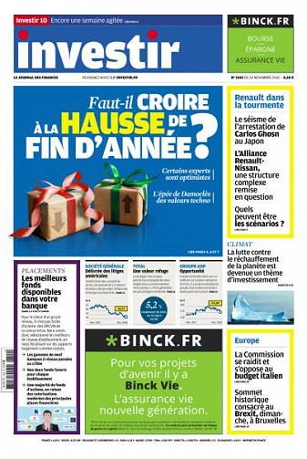 Investir - 24 Novembre 2018