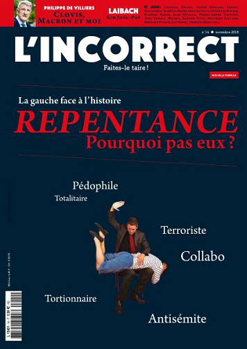 L’Incorrect - Novembre 2018
