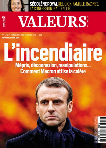 Valeurs Actuelles - 29 Novembre 2018