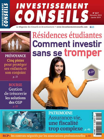 Investissement Conseils - Décembre 2018 - Janvier 2019