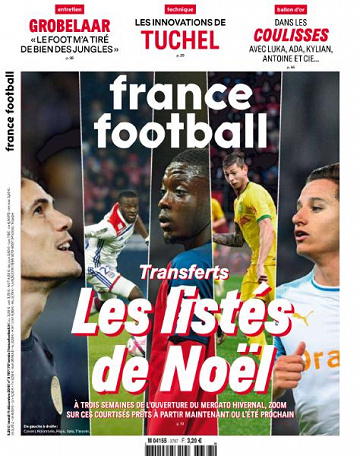 France Football - 11 Décembre 2018
