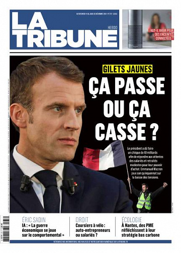 La Tribune - 14 Décembre 2018