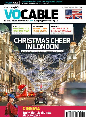 Vocable Anglais - 13 Décembre 2018