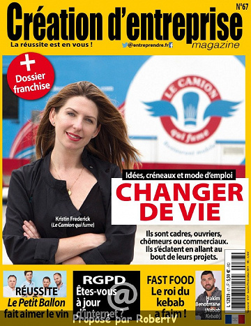 Création d’entreprise magazine N°67 - Janvier-Mars 2019